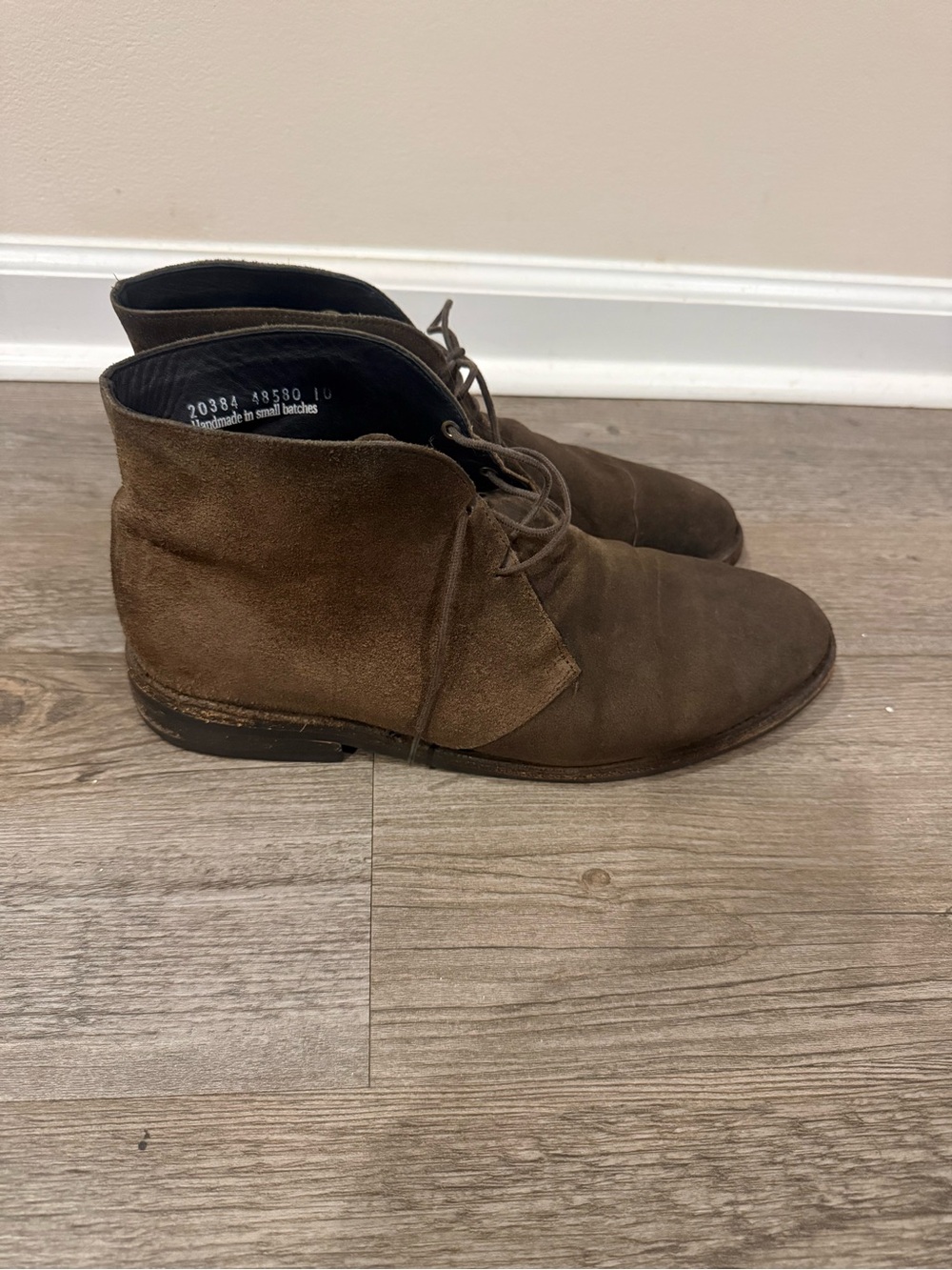 Olive Suede Chukka Boots TBC “Scout”